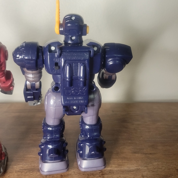 Set of 2 Cybotronix MARS Motorized Attack Robo Squad Walking Robot XSS euc - Picture 9 of 9